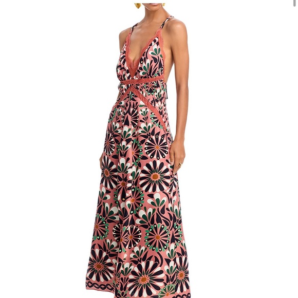 Farm Rio Ainika Slip Dress WORN ONCE + DRY CLEANED - Picture 1 of 1